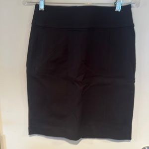 Black pencil skirt